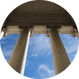 business-telecom-provider-image-Stone columns with blue sky in the background