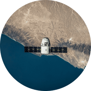 satellite in space