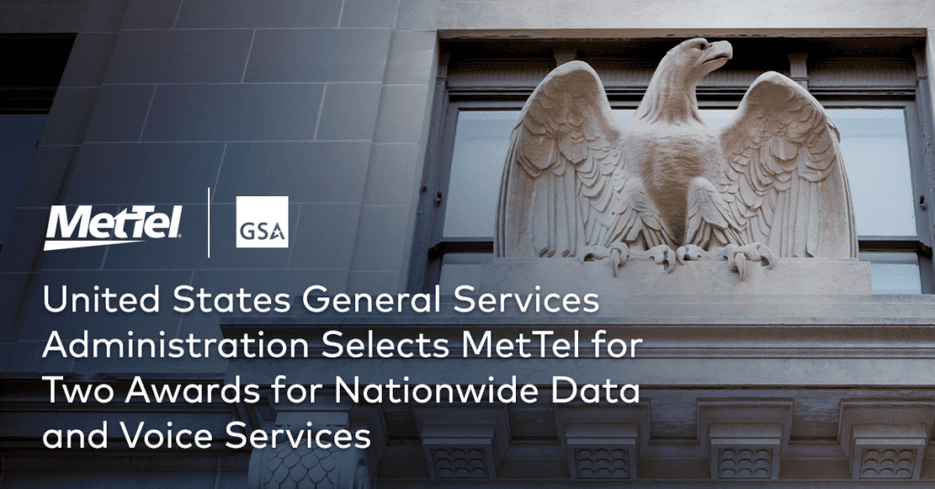 MetTel US GSA GICS Logo United States General Services Administration Awards Nationwide Data Voice Services