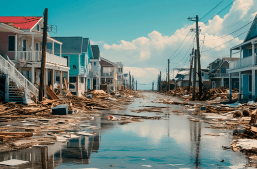 hurricane construction equipment flood disaster preparedness